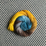 TIGER'S EYE SHARK -- dyed to order -- choose your yarn base