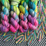 CORIOLIS -- Wave Hill zebra fingering yarn -- ready to ship