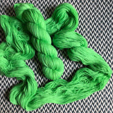 LIME SQUEEZE -- dyed to order -- choose your yarn base