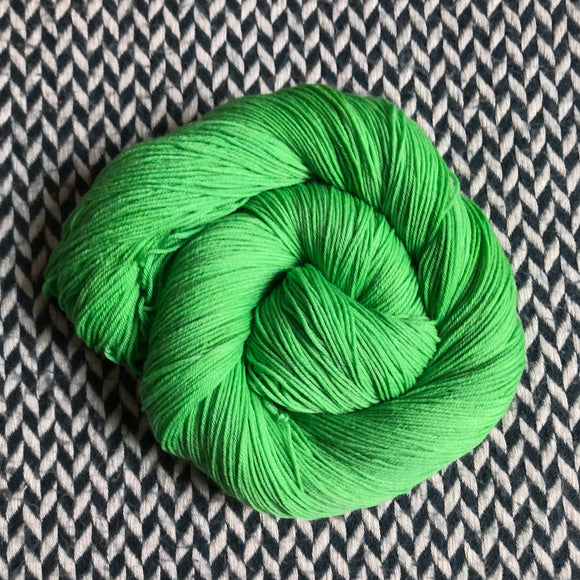 LIME SQUEEZE -- dyed to order -- choose your yarn base