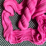HIGHLIGHTER PINK -- Flushing Meadows bulky yarn -- ready to ship