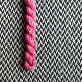 A Peony for your Thoughts -- mini-skein -- Harlem sock yarn -- ready to ship