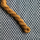 Caramel -- mini-skein -- Times Square sock yarn -- ready to ship