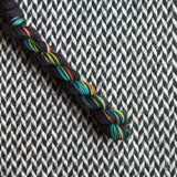 Comet Tail -- mini-skein -- Broadway sparkle sock yarn-- ready to ship