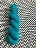 TEAL OWL -- Harlem merino/nylon sock yarn