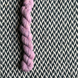 Lilac Bay -- mini-skein -- Broadway sparkle sock yarn-- ready to ship