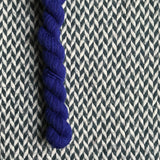 Midnight Moment -- mini-skein -- Harlem sock yarn -- ready to ship