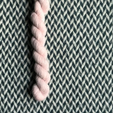 Pale by Comparison -- mini-skein -- Broadway sparkle sock yarn-- ready to ship
