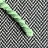 Pale Green -- mini-skein -- Times Square sock yarn-- ready to ship