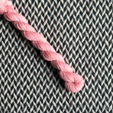 Pretty in Pink -- mini-skein -- Times Square sock yarn -- ready to ship