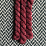 Rustic Mauve -- mini-skein -- Times Square sock yarn -- ready to ship