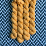 Secret Sauce -- mini-skein -- Times Square sock yarn-- ready to ship