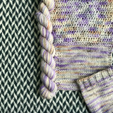 Shell We Dance? -- mini-skein -- Times Square sock yarn -- ready to ship