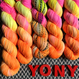 SCUBA DANCER -- dyed to order -- choose your yarn base