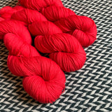 FLAMBE PUREE -- dyed to order -- choose your yarn base