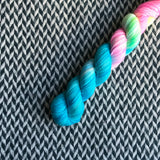 FISHBOWL PALACE -- Half-Skein -- Times Square sock yarn -- ready to ship