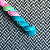 FISHBOWL PALACE -- Half-Skein -- Times Square sock yarn -- ready to ship