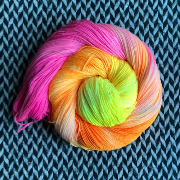 SCUBA DANCER -- dyed to order yarn -- choose your yarn base