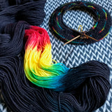 COMET TAIL -- dyed to order -- choose your yarn base