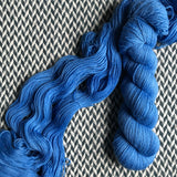 BLUE OF MY OBLIVION -- dyed to order -- choose your yarn base