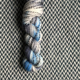 SHADOWBOXER BABY -- Wave Hill zebra fingering yarn -- ready to ship