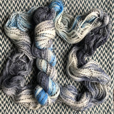 SHADOWBOXER BABY -- Wave Hill zebra fingering yarn -- ready to ship