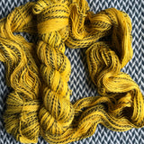 SLOW LIKE HONEY -- Wave Hill zebra fingering yarn -- ready to ship