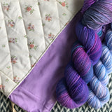 FLORAL SPRIGS -- project bag -- ready to ship