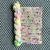 HOP SCOTCH -- Half-Skein -- Times Square sock yarn -- ready to ship