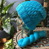 *Diurnal Hat Knitting Pattern -- digital download (DK weight)