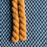 Secret Sauce -- mini-skein -- Times Square sock yarn-- ready to ship
