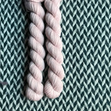 Pale by Comparison -- mini-skein -- Times Square sock yarn-- ready to ship