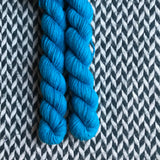 Strut -- mini-skein -- Times Square sock yarn-- ready to ship