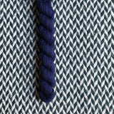 Navy Storm -- mini-skein -- Times Square sock yarn-- ready to ship