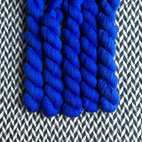 Ultramarine -- mini-skein -- Times Square sock yarn -- ready to ship