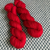 HEART -- dyed to order -- choose your yarn base