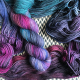 BLACK OPAL -- Kew Gardens DK yarn -- ready to ship