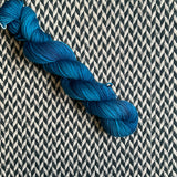 BLUE AGATE -- *Half-skein* Times Square sock yarn -- ready to ship