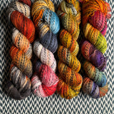 ACT LOCALLY FADE *4 Skein Set* -- Wave Hill zebra yarn -- ready to ship