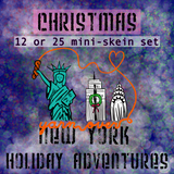 Christmas 2023 *Mini-Skein Advent Set* -- Holiday Adventures pre-order yarn