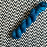 BLUE AGATE -- *Half-skein* Times Square sock yarn -- ready to ship