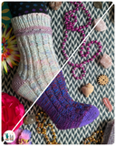 *Wrap Party Socks Pattern -- digital download