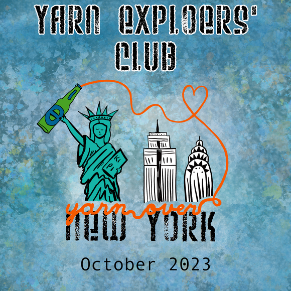YARN EXPLORERS' CLUB -- October 2023 -- dyed to order yarn