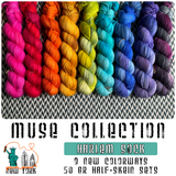 MUSE COLLECTION *9 Half-Skein Set* -- Harlem sock yarn -- ready to ship