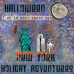 Halloween 2023 *Mini-Skein Mystery Set* -- Holiday Adventures pre-order yarn
