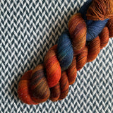 BEAUTI-FALL with Spicetacular * Broadway Sparkle Sock Set * -- full-size skein with mini-skein -- ready to ship yarn