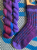 *Wrap Party Socks Pattern -- digital download