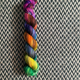 GHOST OF HALLOWEEN PAST -- Half-Skein -- Times Square sock yarn -- ready to ship