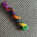 GHOST OF HALLOWEEN PAST -- Half-Skein -- Times Square sock yarn -- ready to ship