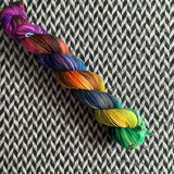 GHOST OF HALLOWEEN PAST -- Half-Skein -- Times Square sock yarn -- ready to ship